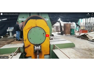120x3200mm 3 rolls bending machine - 翻译中...