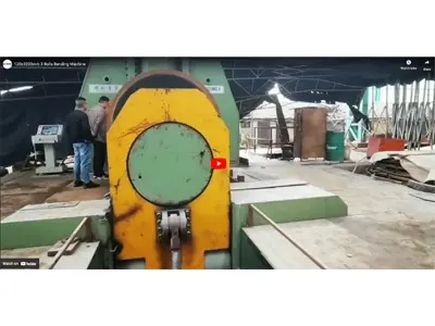 120x3200mm 3 rolls bending machine - 翻译中...