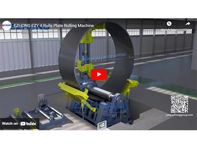 EZHONG EZY 4 Rolls Plate Rolling Machine - 翻译中...