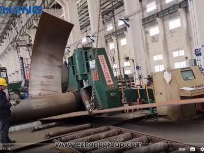 플레이트 롤링 머신 롤링 프로세스